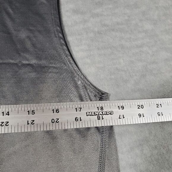 NFL Equipment Tank Mens 2XL Gray Activewear Play Dry High Neck Pullover Reebok - Picture 4 of 9